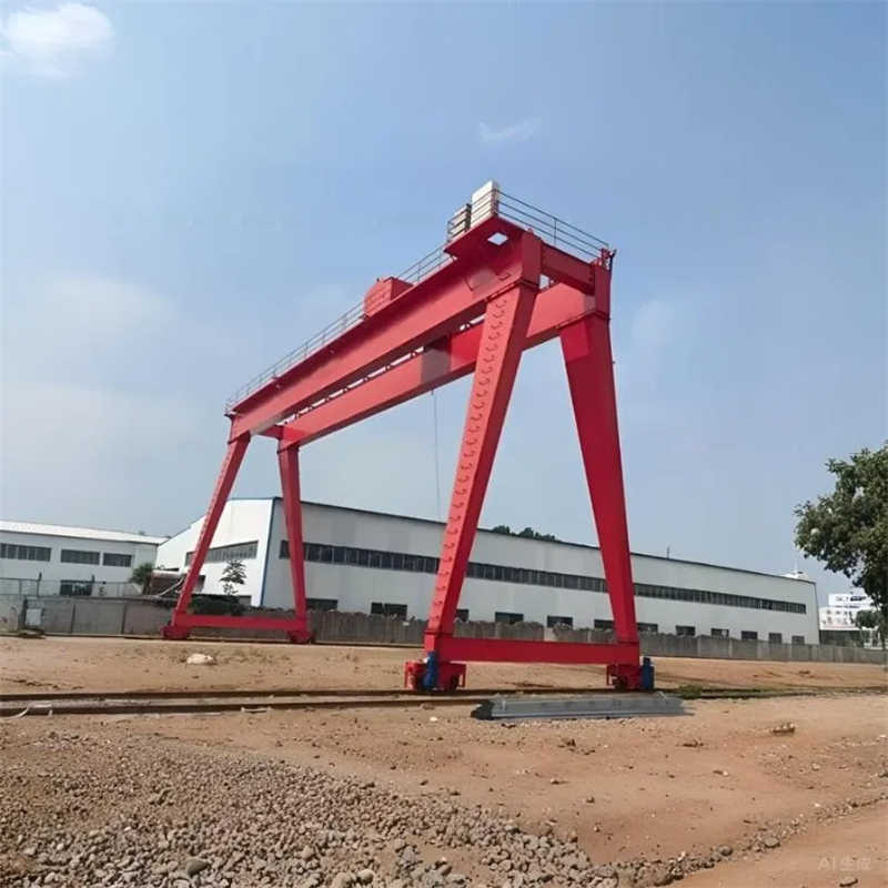 60t Double Girder Gantry Crane CE Certified for Heavy Load Material Handling