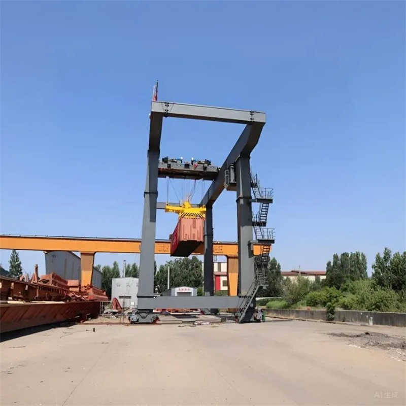60t Double Girder Gantry Crane CE Certified for Heavy Load Material Handling