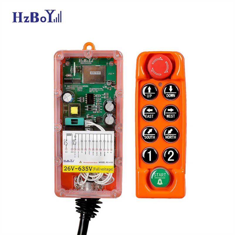 Industrial Grade Wireless Remote System with Transmitter and Receiver