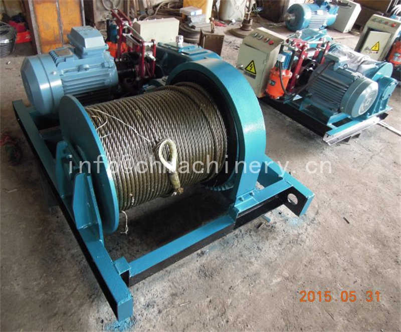 10 Ton Explosion-Proof Electric Wire Rope Winch with Remote Control