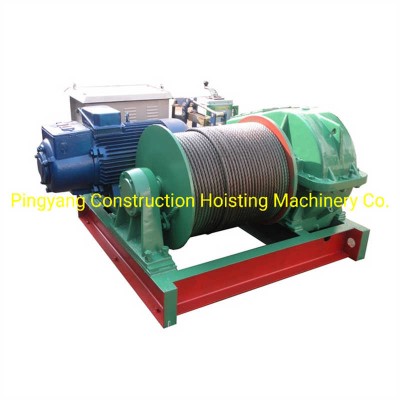 8 Ton Double-Speed Electric Wire Rope Winch with Durable Steel Construction