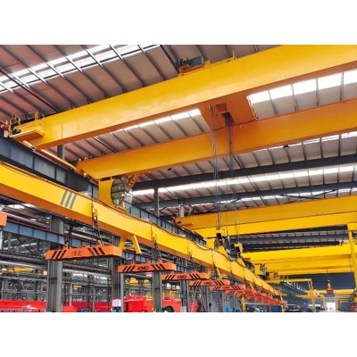 3 Ton Compact Electromagnetic Overhead Crane for Scrap Metal Handling