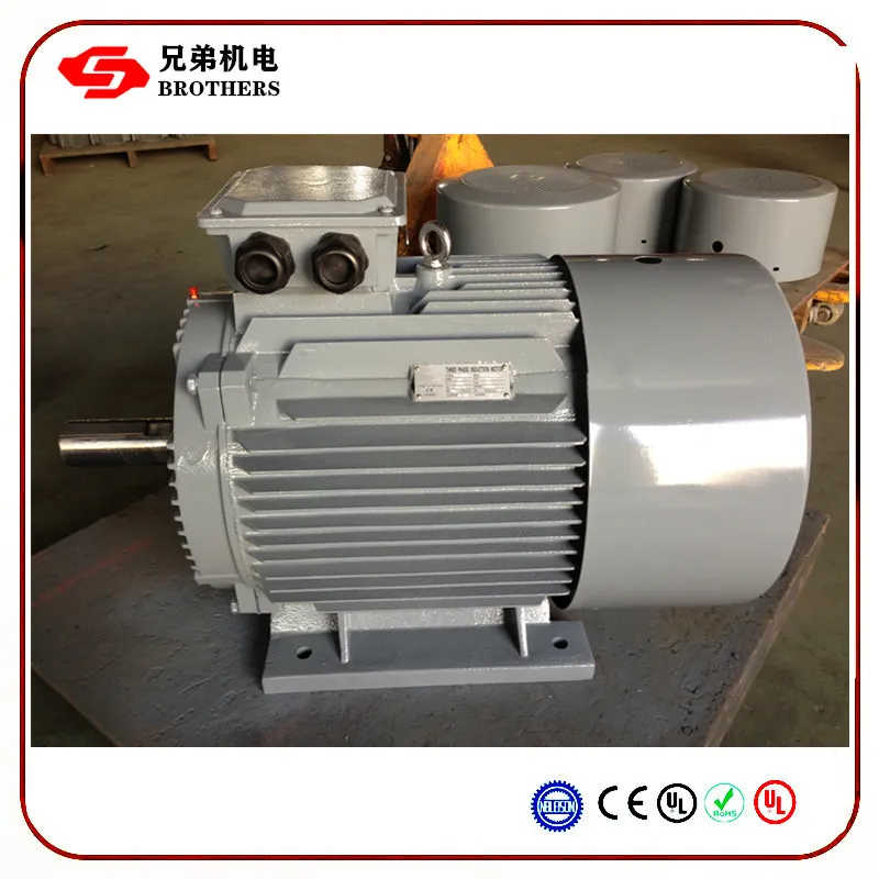 Three Phase Asynchronous AC Induction Electric Gear Reducer Fan Motor