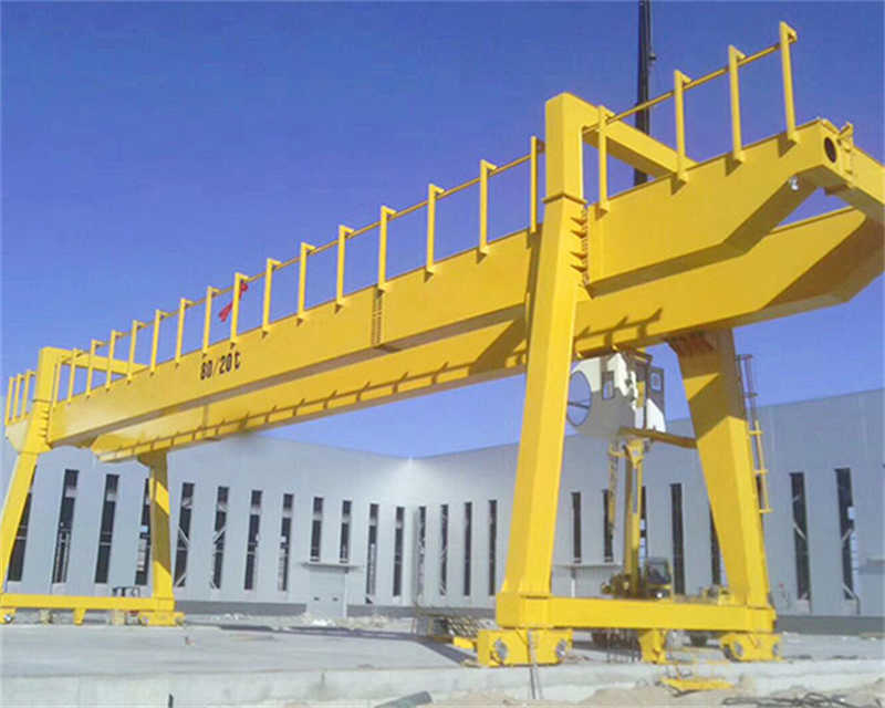 CE Certified MG Double Girder Box Type Gantry Crane 30 Ton 60 Ton 100 Ton