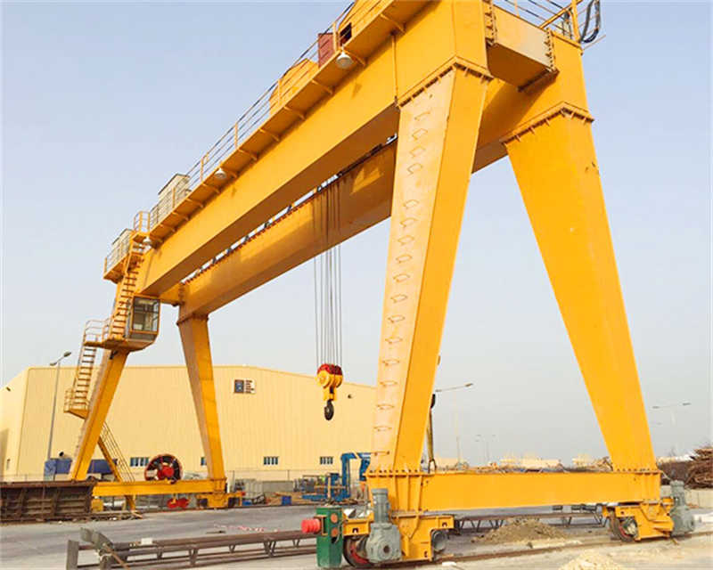 Heavy Duty MG Double Girder Box Gantry Crane 40 Ton 80 Ton 120 Ton CE ISO