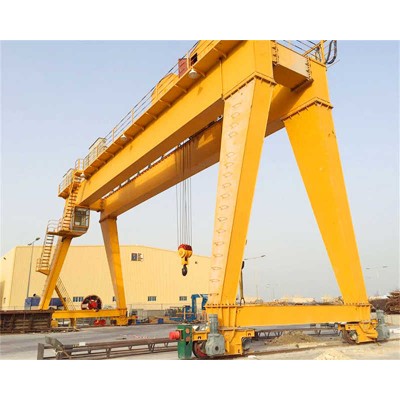 High Capacity MG Double Girder Gantry Crane Box Type 25 Ton 75 Ton