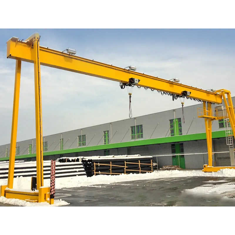 Light Duty MH Single Girder Gantry Crane with Electric Hoist 3 Ton 5 Ton 10 Ton