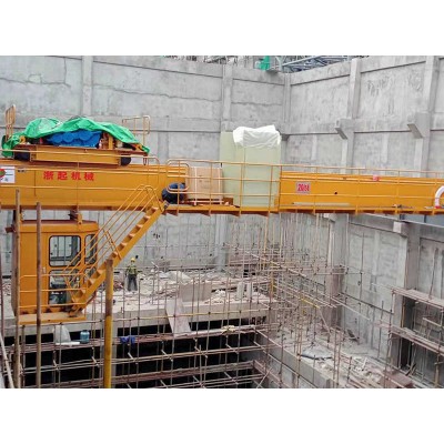 10t Double Girder Hook Bridge Crane | Span 15m | Lifting Height 12m | Qd Type