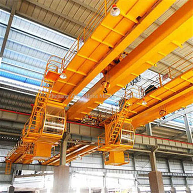 10t Double Girder Hook Bridge Crane | Span 15m | Lifting Height 12m | Qd Type