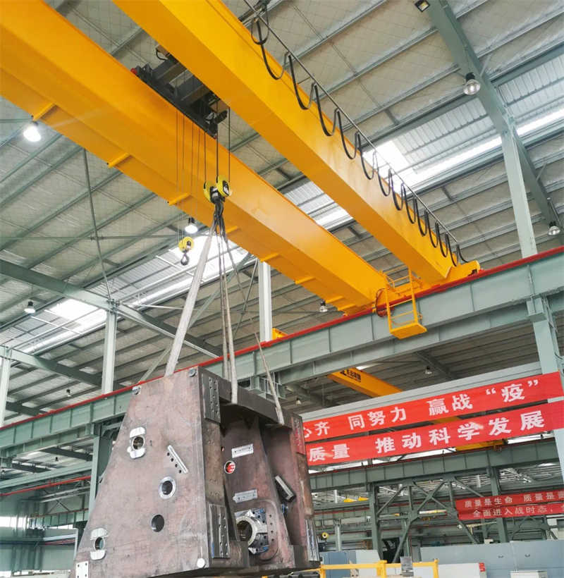 5-50t Qd Double Girder Hook Crane | 12-35m Span | Custom Lift Height