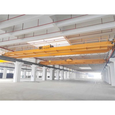 32/5t Double Girder Overhead Crane | 20m Span | 12m Hoist Height | Qd Model