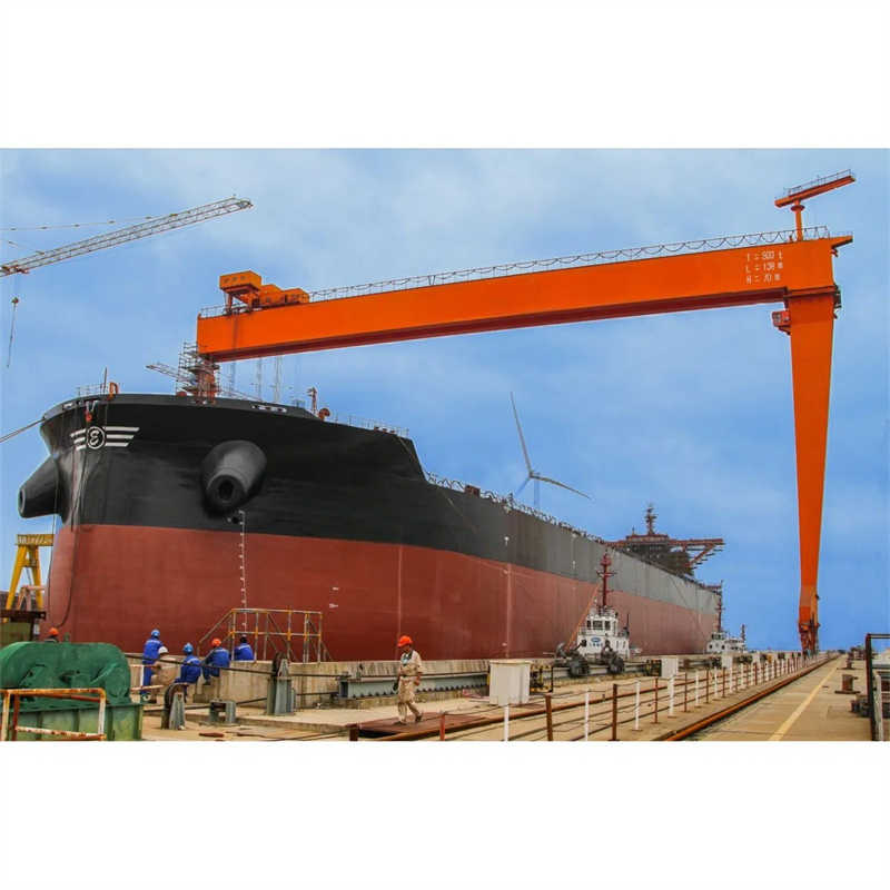 Custom 200-400t Shipbuilding Gantry Crane | Box Type Structure for Dockyards