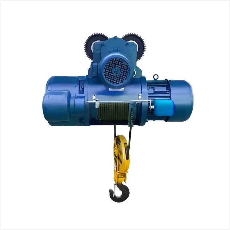 1-10 Ton CD/MD Electric Wire Rope Hoist | Remote Control Overload Protection
