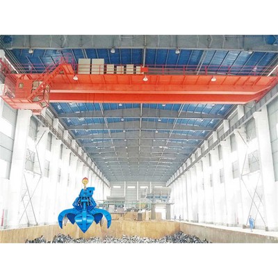Grab Overhead Crane - Space-Saving Design for Efficient Bulk Material