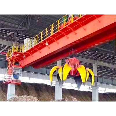 Terminal Grab Overhead Crane Efficient Ship Loading/Unloading of Bulk Cargo