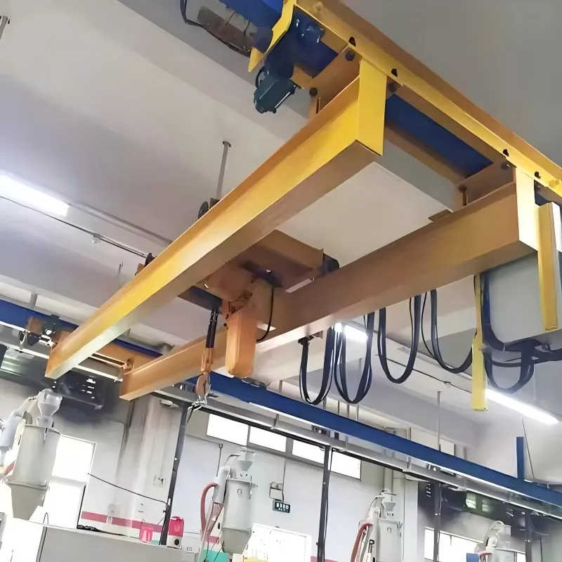 Double Girder Crane QD 10t Capacity | Overload & Anti-Collision Protection