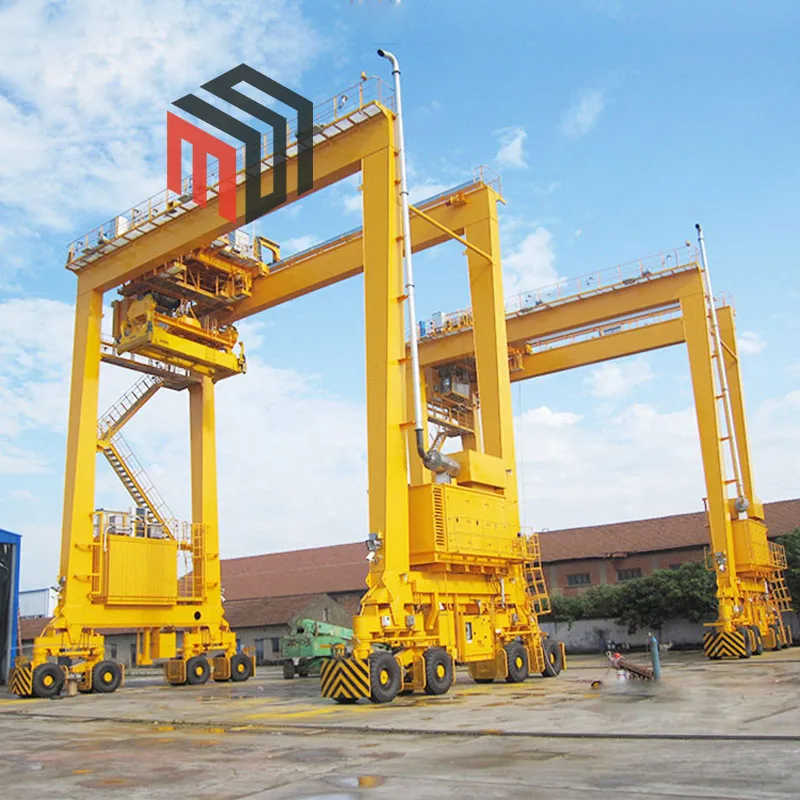 Rubber Tyred Gantry Crane | 50-Ton Capacity | 20ft/40ft Container Specialist