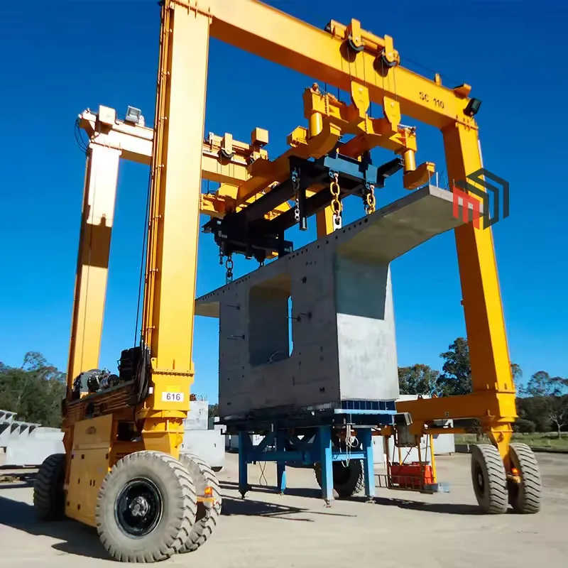 Cost-Effective 50-Ton RTG Crane - Optimized for 20ft/40ft Container Logistics