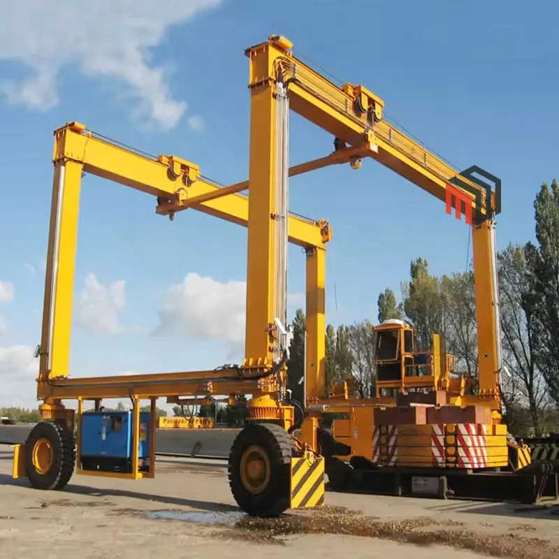 Cost-Effective 50-Ton RTG Crane - Optimized for 20ft/40ft Container Logistics