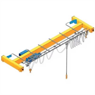 EOT Single Girder Bridge Crane - 3/5/8/10/12/16/25 Ton Capacity for Industrial