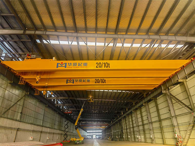 Top Running Double Girder Overhead Crane – Low Maintenance