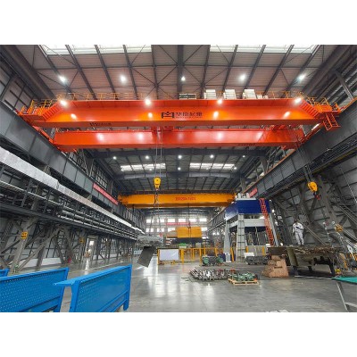 Customizable Double Girder Overhead Crane 10~300 Ton with Variable Speeds
