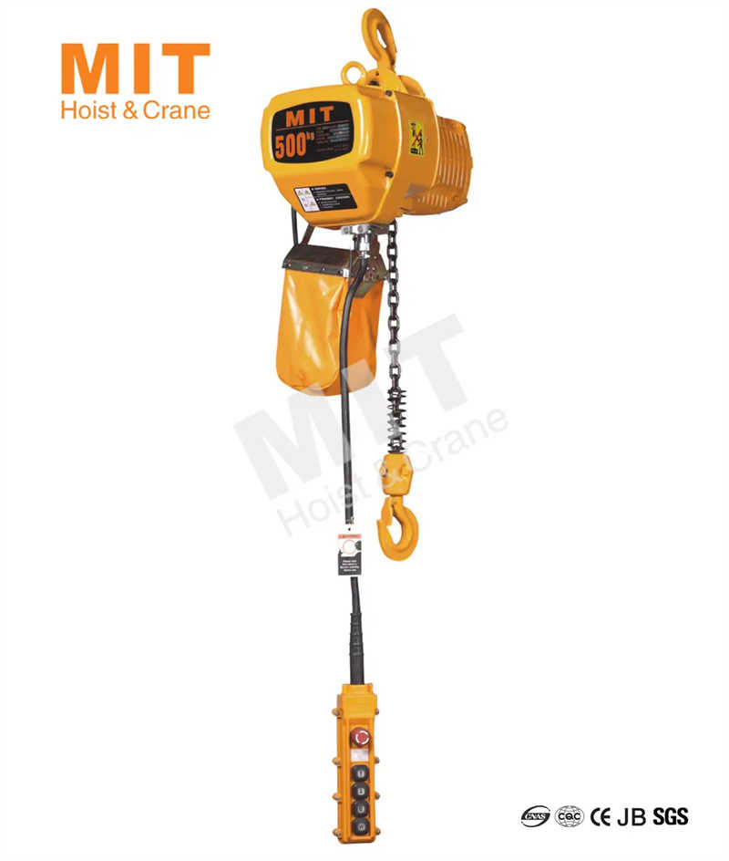 7.5 Ton Electric Chain Hoist with Electric Trolley (HHBD7.5-03) Smooth Operation