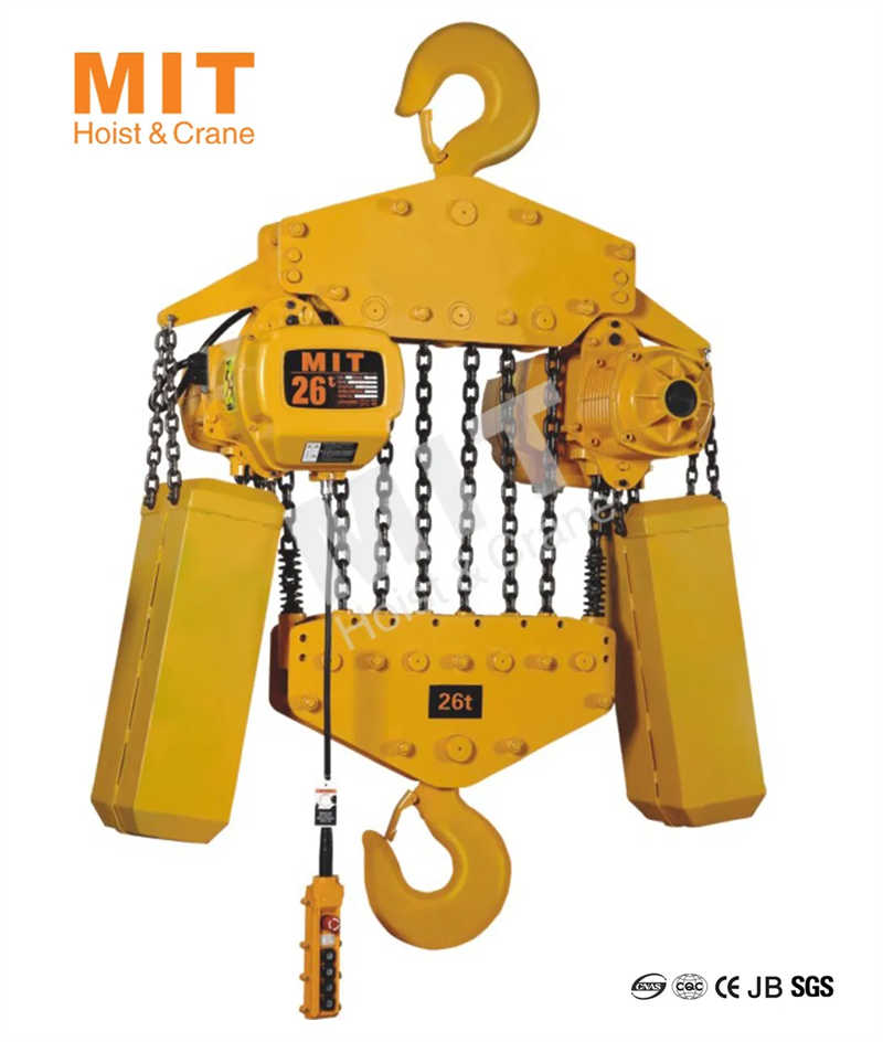 Heavy-Duty 26 Ton Electric Chain Hoist – Reliable MIT Manufacturer