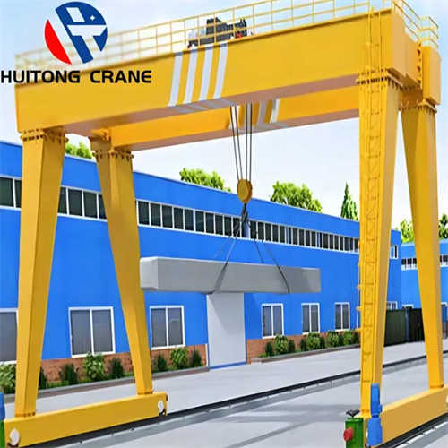 Affordable 8-20 Ton Double Girder Sliding Gantry Crane with Electric Hoist