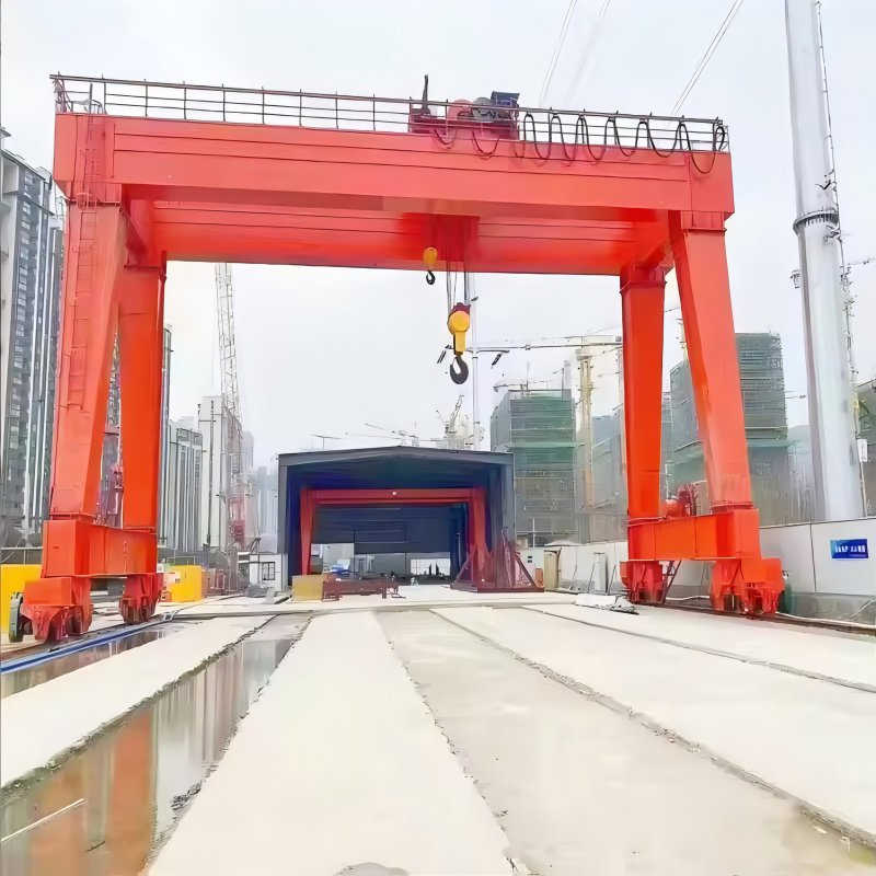 MG Type Double Girder Gantry Crane – 20 Ton Capacity for Heavy-Duty Lifting