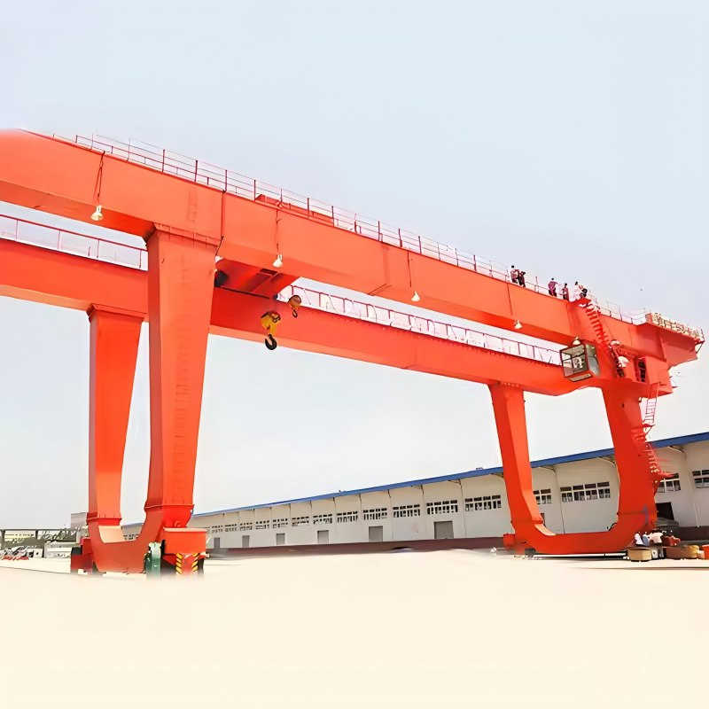Heavy-Duty Double Girder Gantry Crane Ideal for Ports, Workshops & Factories