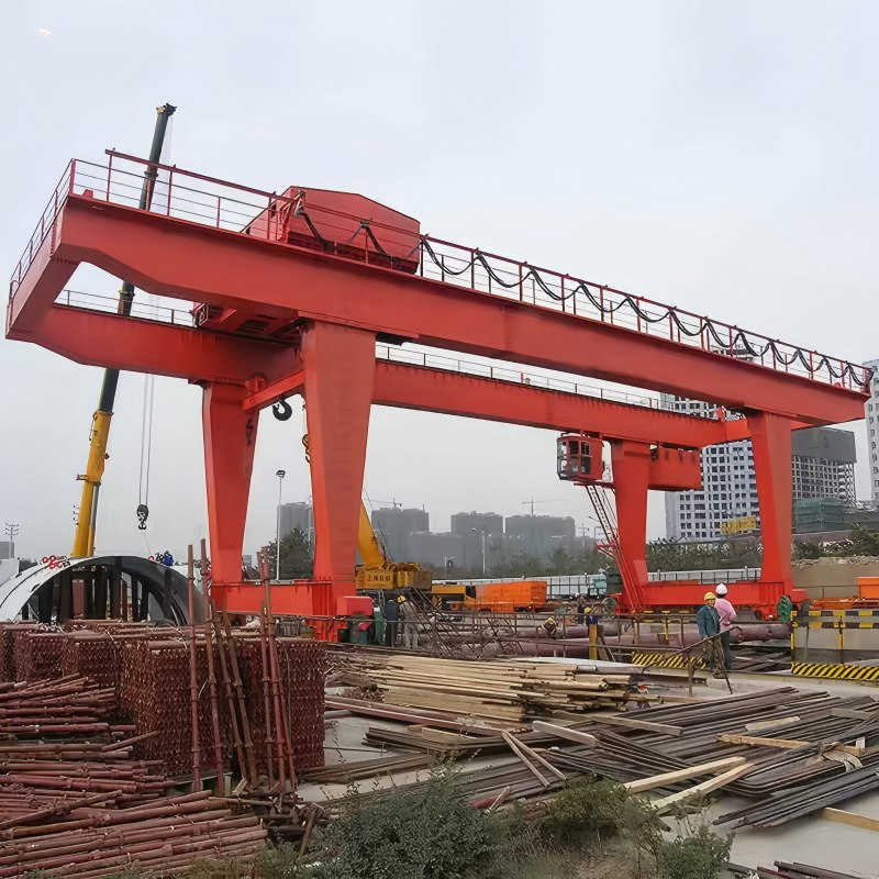 Heavy-Duty Double Girder Gantry Crane Ideal for Ports, Workshops & Factories