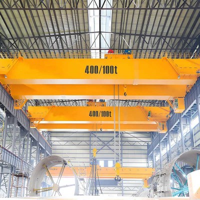 Hot Sale Double Girder Electric Overhead Crane – 300/500 Ton Capacity