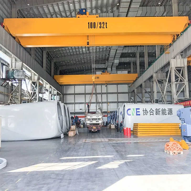 Hot Sale Double Girder Electric Overhead Crane – 300/500 Ton Capacity