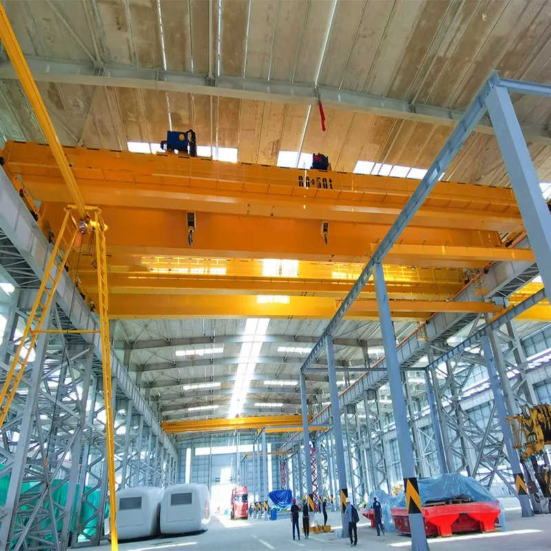 European Standard Double Girder Overhead Crane 300 Ton Options Available