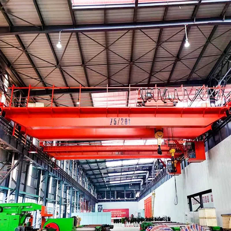 Double Girder EOT Crane with Remote Control – Easy Operation Handling