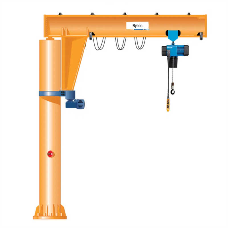 1-3 Ton Electric Jib Crane – Remote Control & Precise Load Handling
