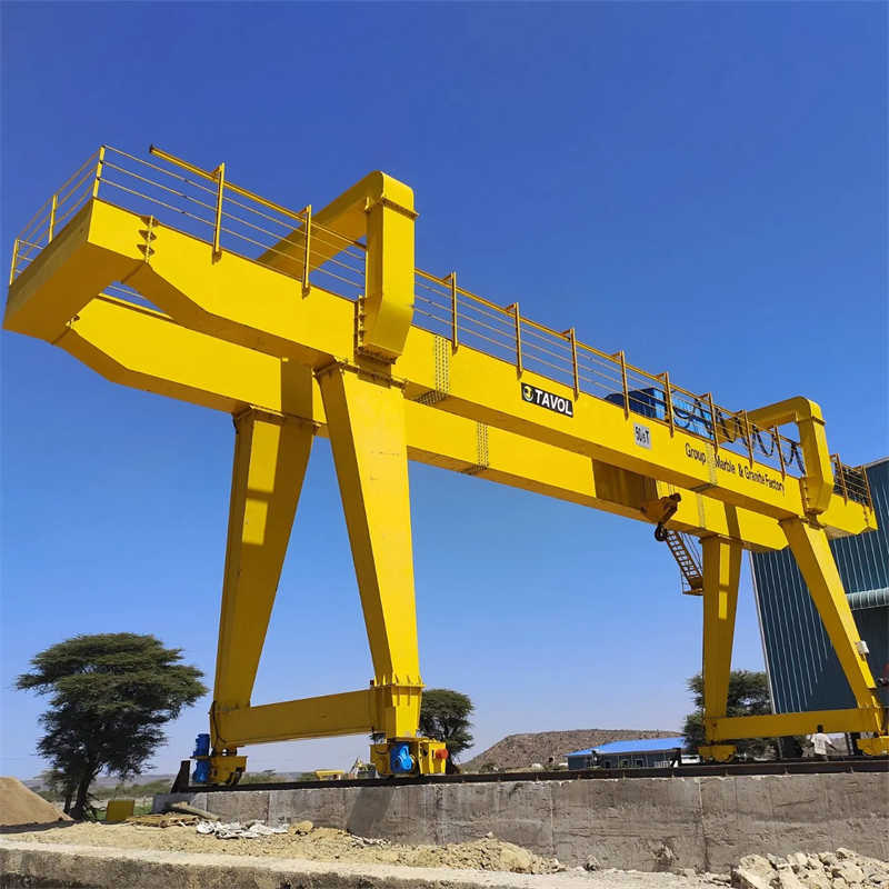 Double Girder Gantry Crane - Heavy Duty Lifting Solution for Granite Factories