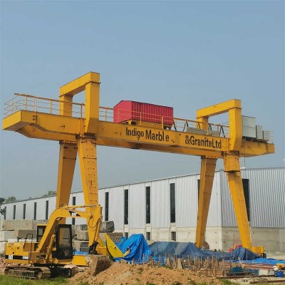 40 Ton Double Girder Gantry Crane for Heavy Material Handling in Factories