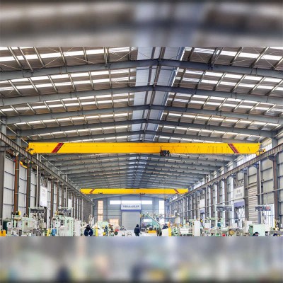 5-32 Ton Double Girder Overhead Crane with Telfer Hoist System