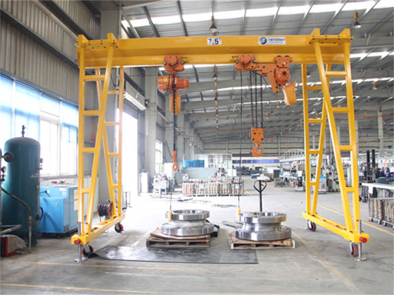 FT3 Worm wheel Height Adjustable Gantry Crane