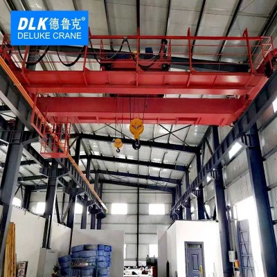QC Type Electromagnetic Double Girder Overhead Crane Heavry Duty