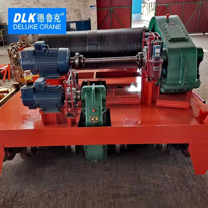 QC Type Electromagnetic Double Girder Overhead Crane Heavry Duty