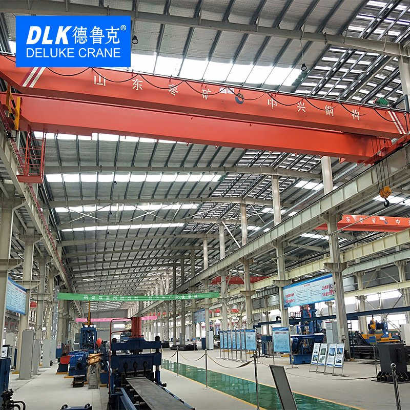 50ton Warehouse Single Girder Overhead Crane with Electric Chain Hoist