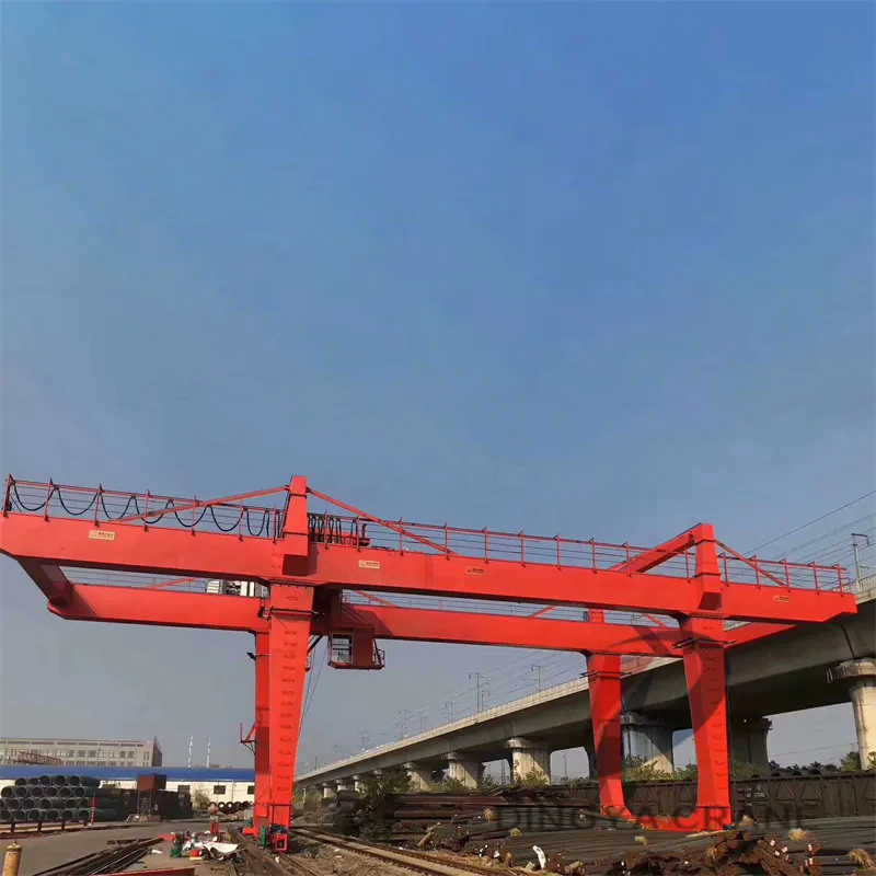 Portable Gantry Crane 45ton 50ton 55ton 60ton 70ton Rubber Tyred Rmg