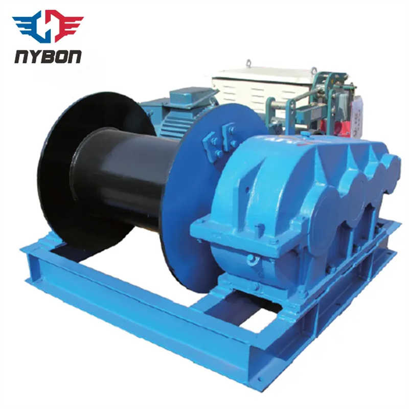 Heavy Duty Electric Marine Slipway Pulling Winch with Spooling Device