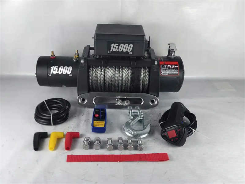 Heavy Duty Electric Winch 15000lbs for Heavy Weight Truck