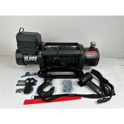 Heavy Duty Electric Winch 20000lbs with Synthetic Rope