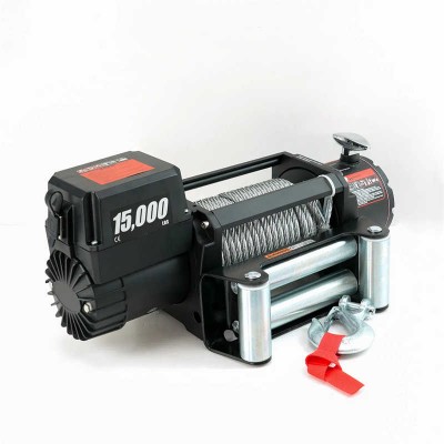 IP 68 Heavy Duty Winch 15000lbs Steel Cable