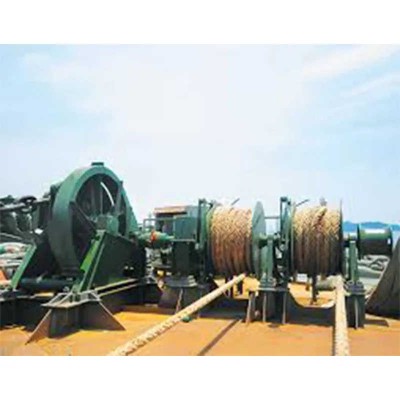 Low Noise During Operation Reliable Wire Rope Hydraulic Winch for Boats